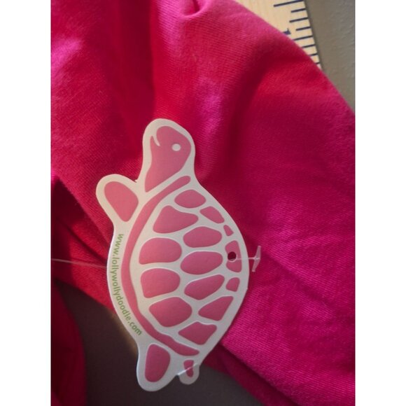 Lolly Wolly Doodle Womens Tunic Dress XXL Pink Striped Colorblock Lagenlook - Picture 6 of 9